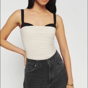 Reformation Harlan Knit Top